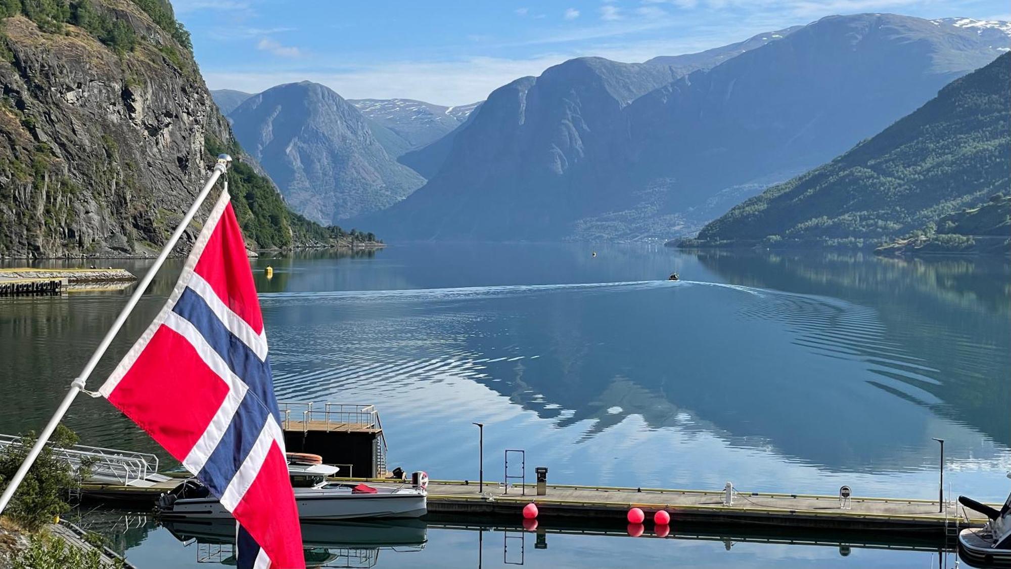 Svingen Guesthouse - Panoramic Fjord Views In فْلام المظهر الخارجي الصورة