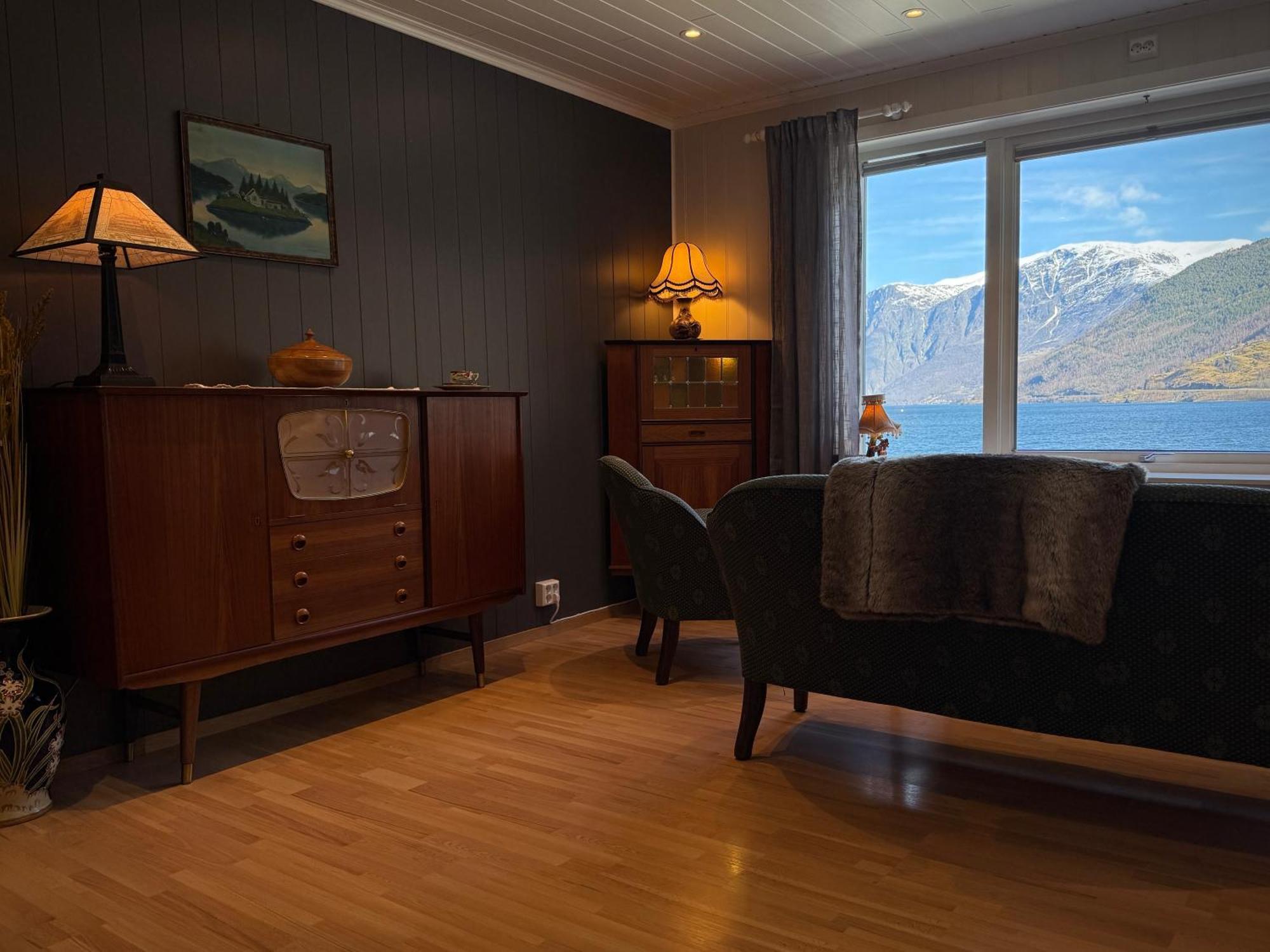 Svingen Guesthouse - Panoramic Fjord Views In فْلام المظهر الخارجي الصورة